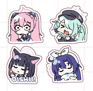 [PREORDER] Blue Archive Stickers
