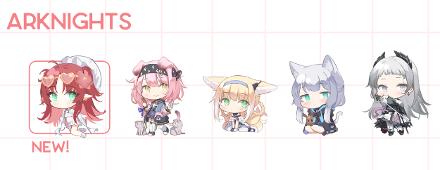 [PREORDER] Arknights Charms