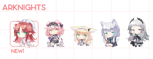 [PREORDER] Arknights Charms